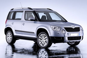 Skoda Yeti Roof Racks vehicle image